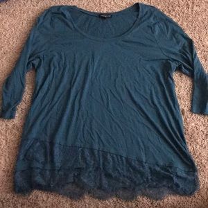 Fun laced bottom shirt